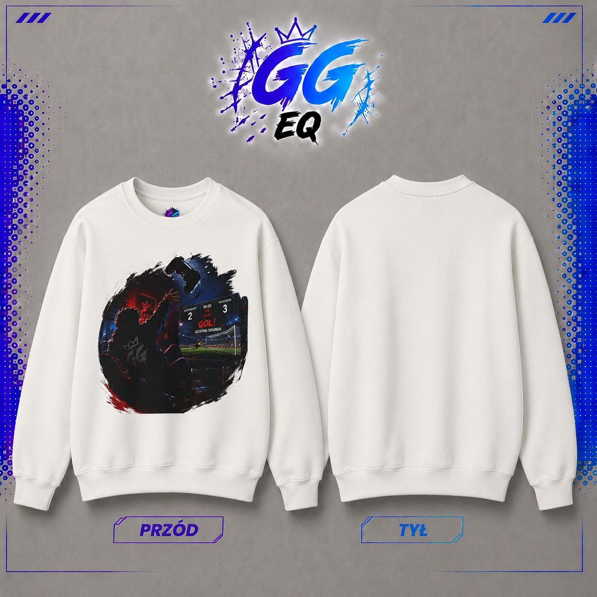 Bluza – "Rage Quit!" (Przód)