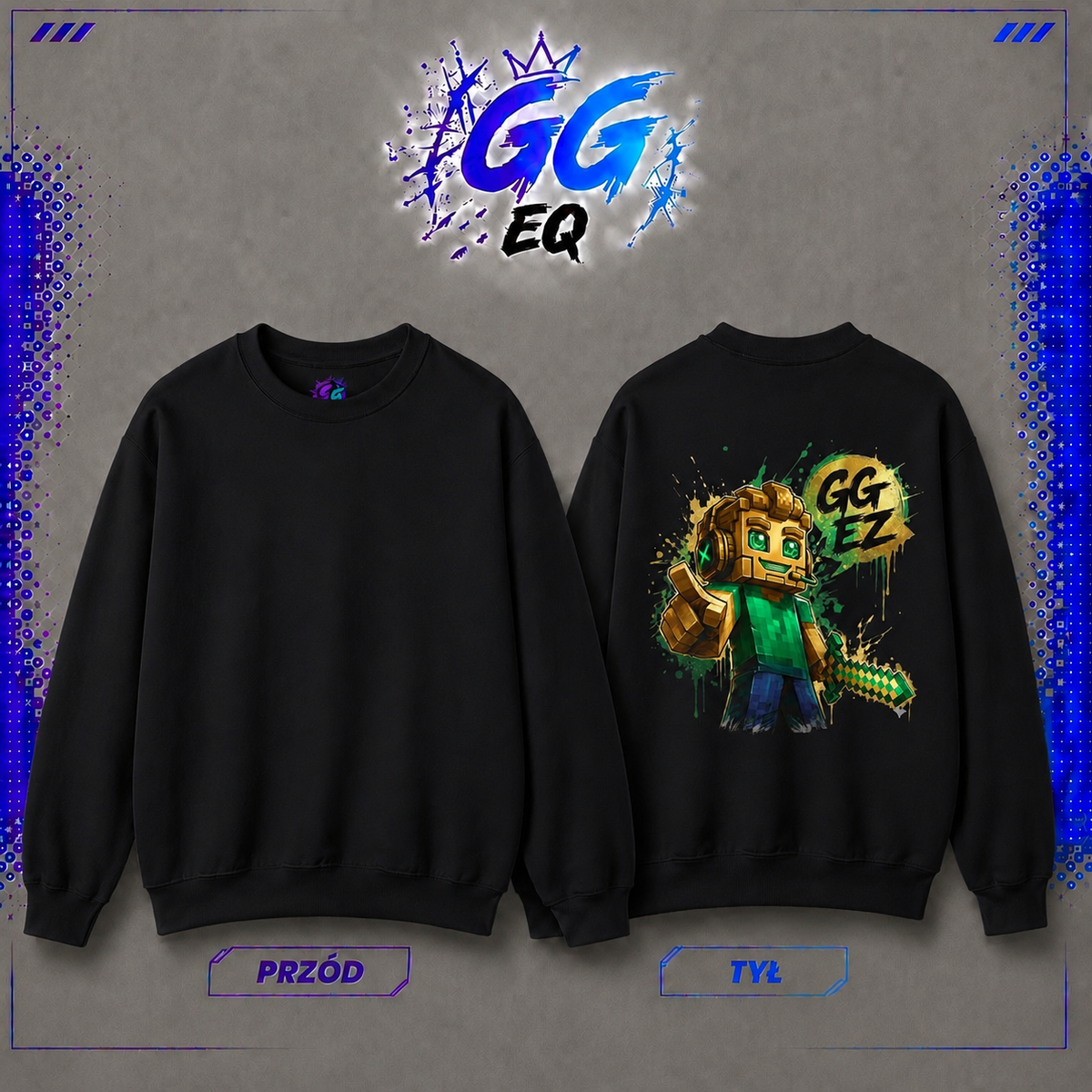 Bluza - "GG EZ" (Tył)