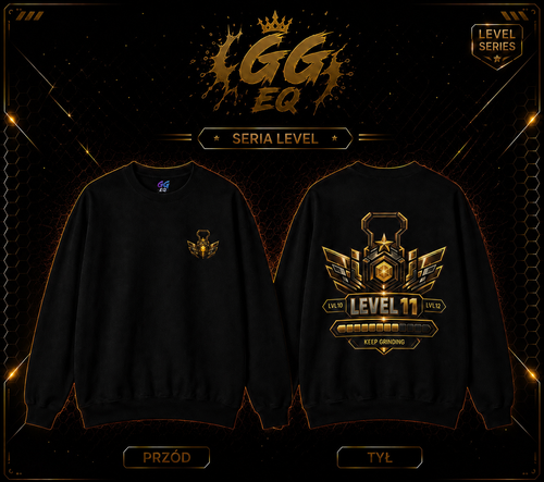 Bluza - LVL 11 ,,Keep Grinding’’ (Premium)