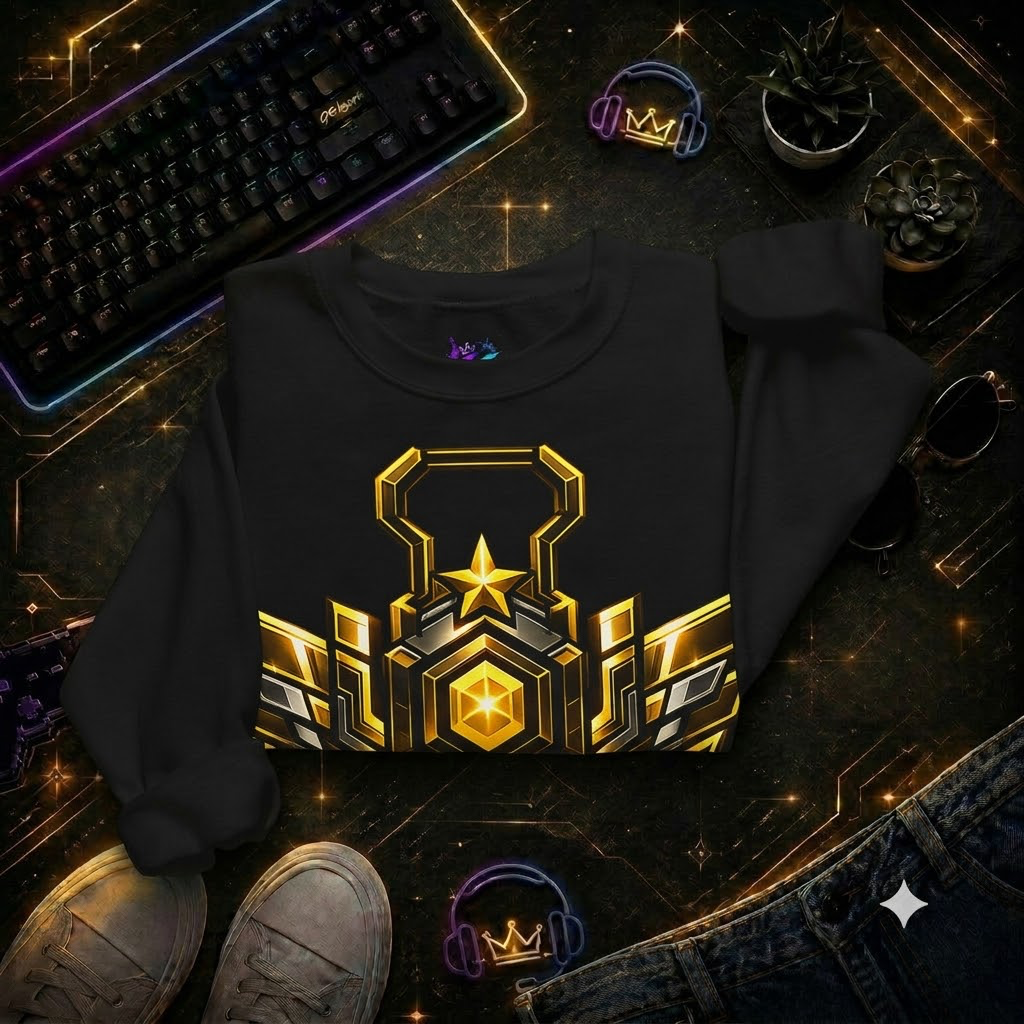 Bluza - LVL 11 ,,Keep Gringing’’ (Przód)