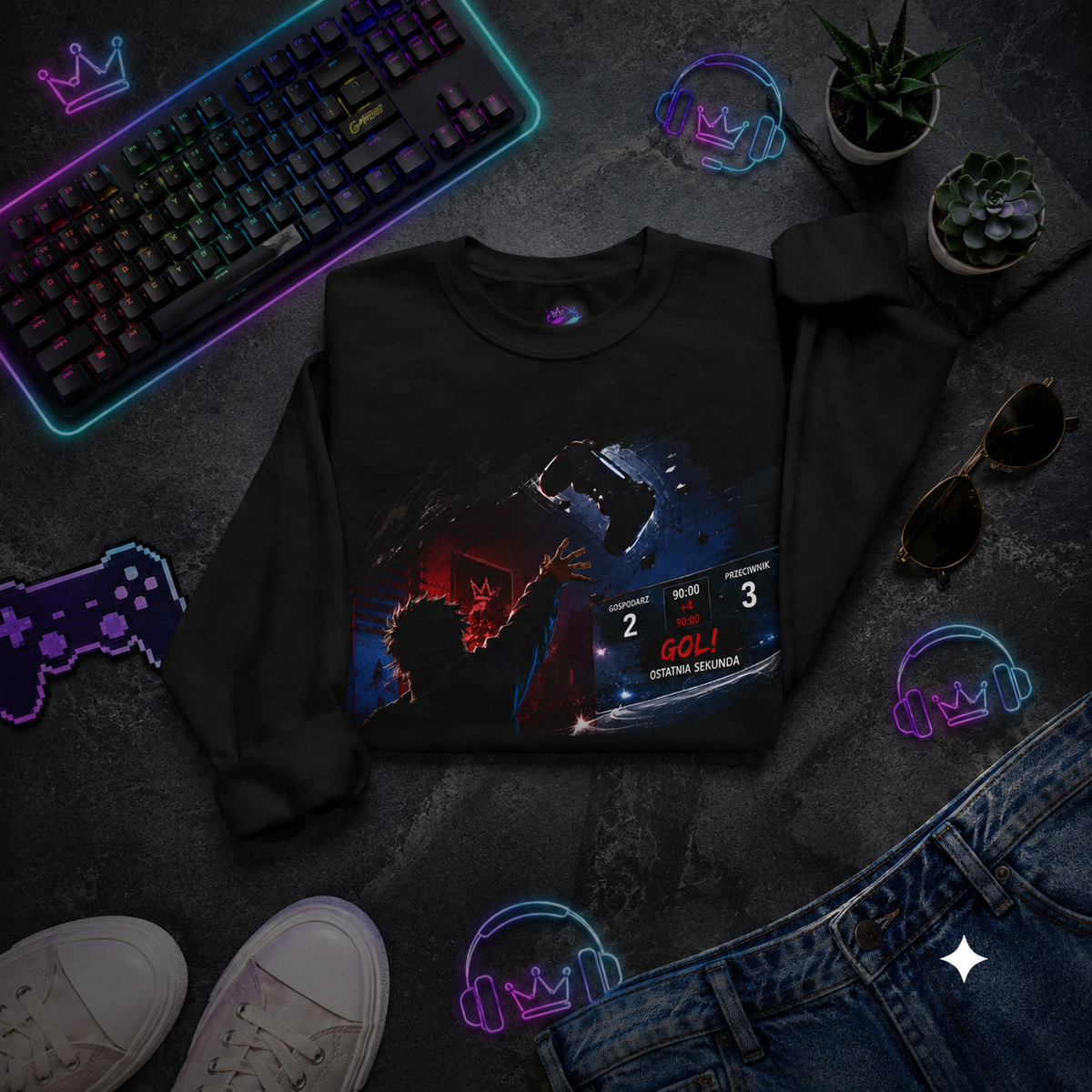 Bluza – "Rage Quit!" (Przód)