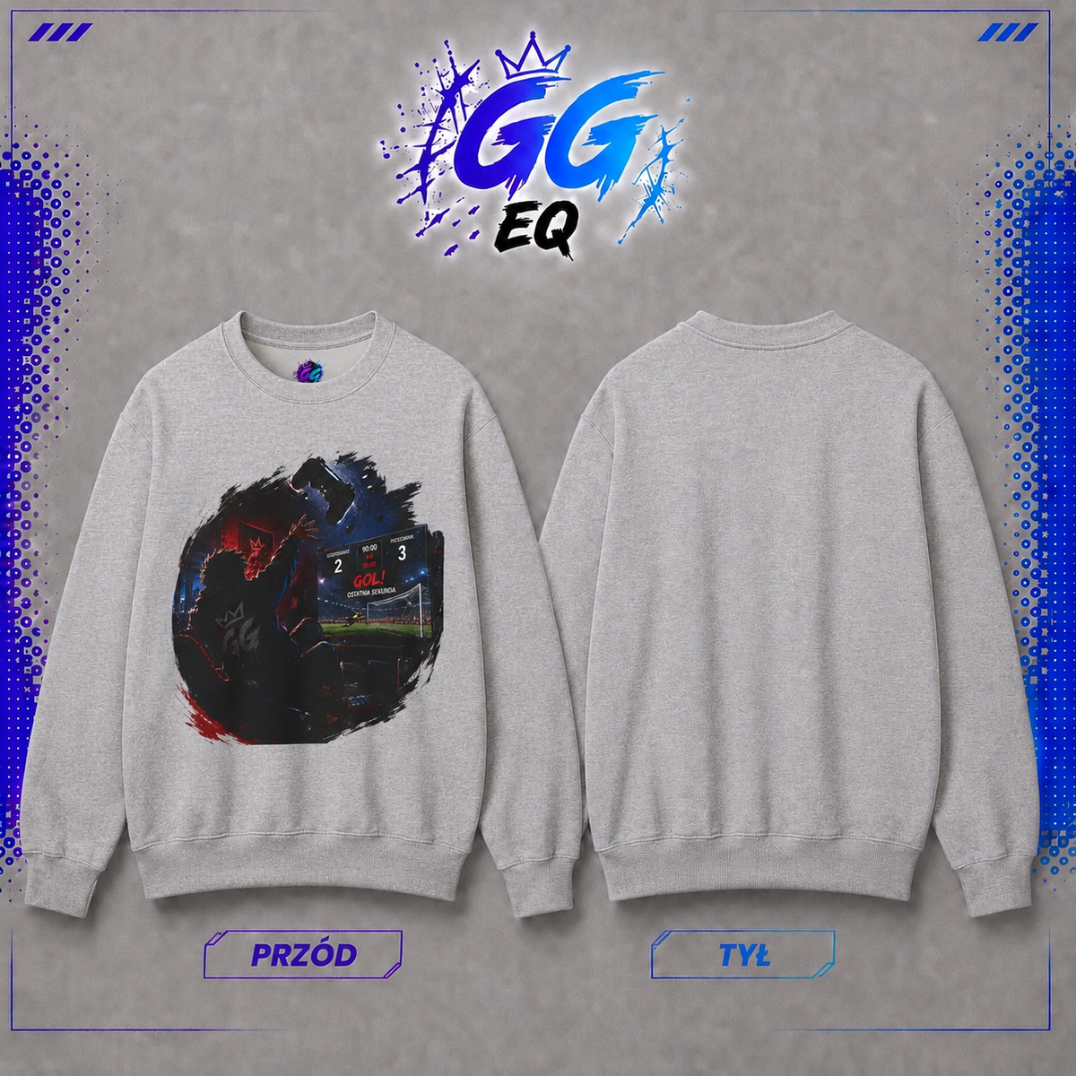 Bluza – "Rage Quit!" (Przód)