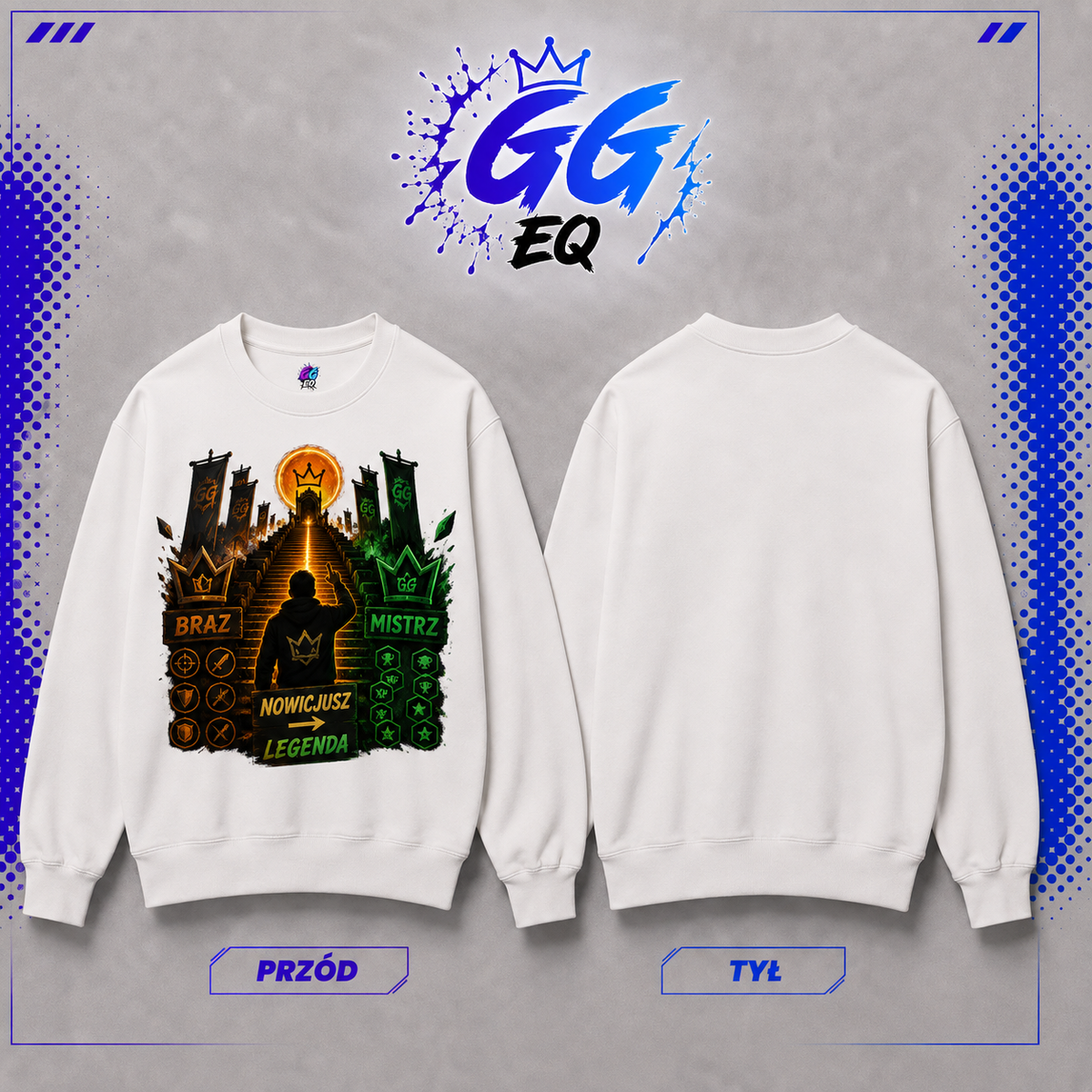 Bluza – Od Brązu do Mistrza (Przód)