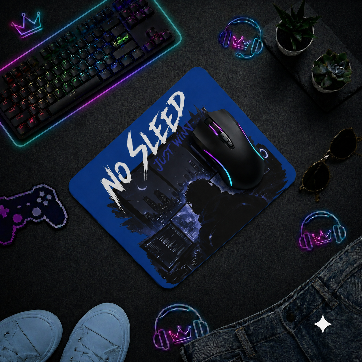 Podkładka - No Sleep Just Win