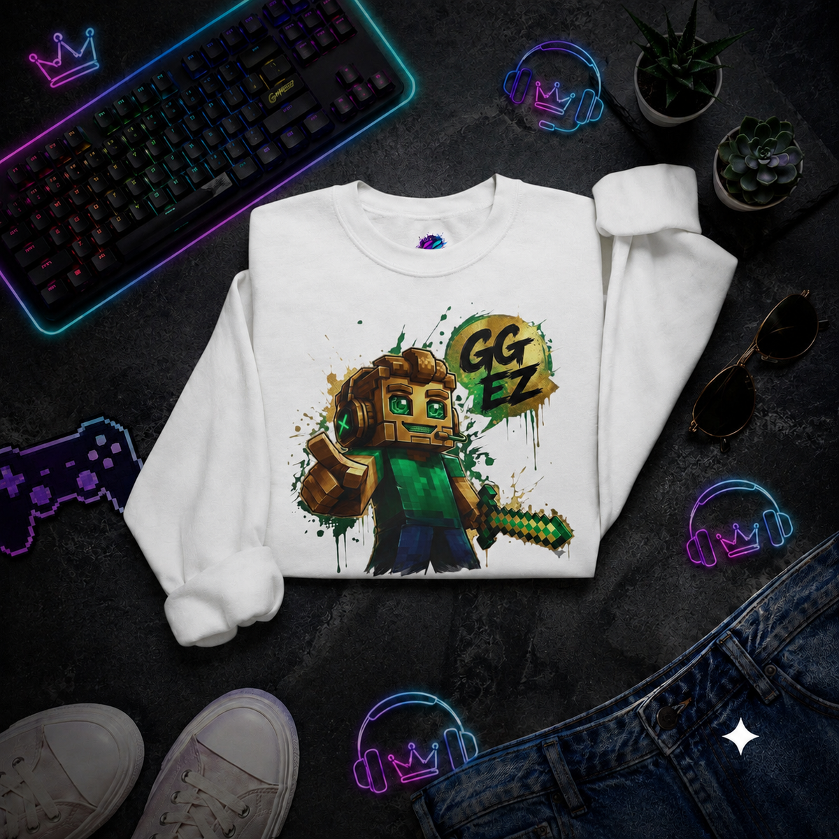 Bluza - "GG EZ" (Przód)