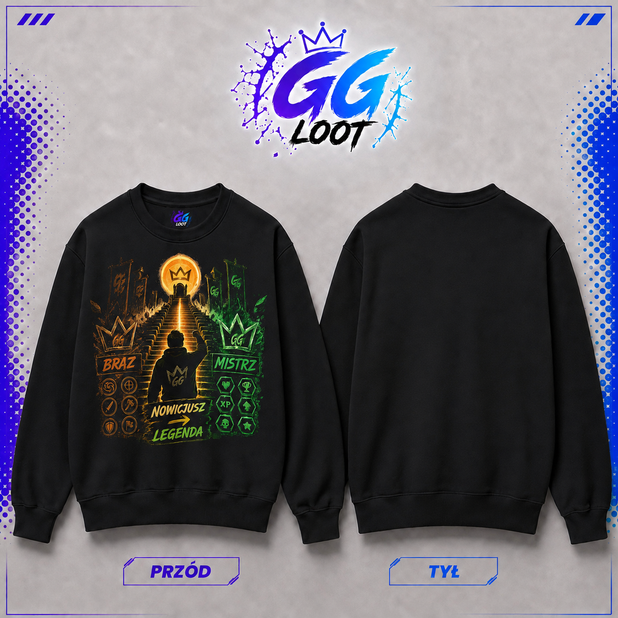 Bluza – Od Brązu do Mistrza (Przód)