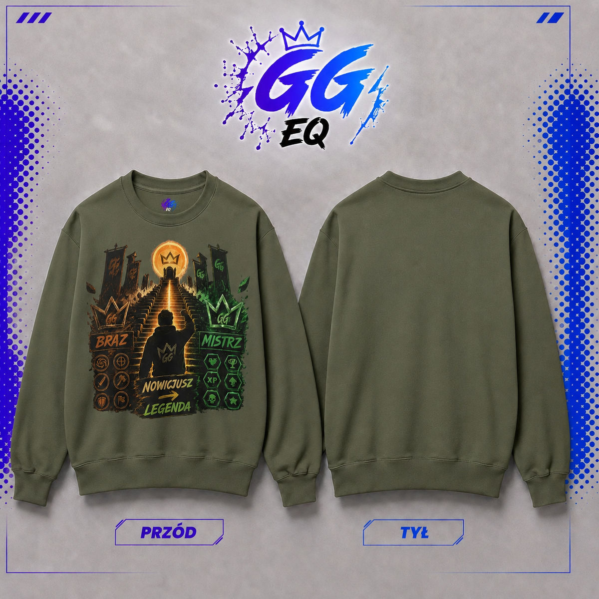 Bluza – Od Brązu do Mistrza (Przód)