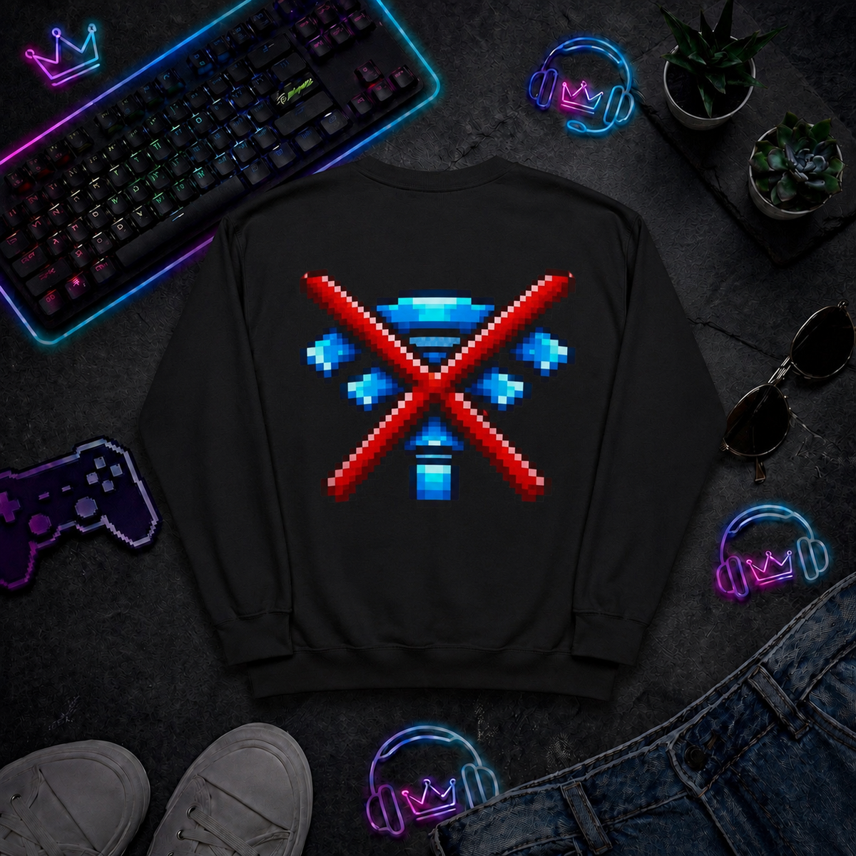 Bluza - ,,Wi-Fi’’ (Tył)