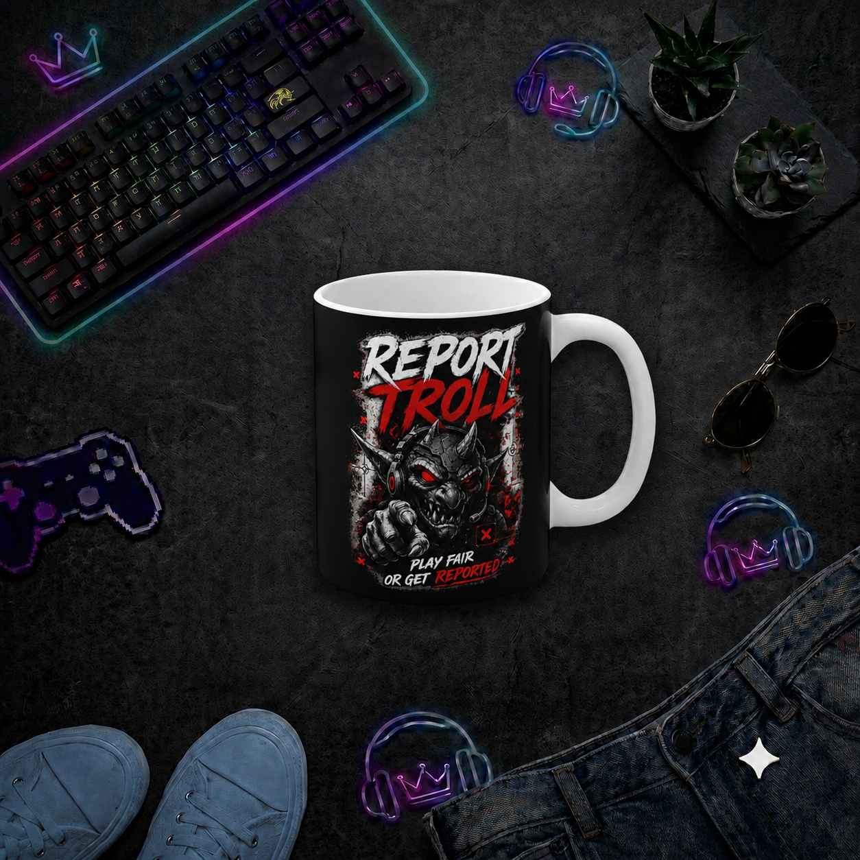 Kubek - Report Troll