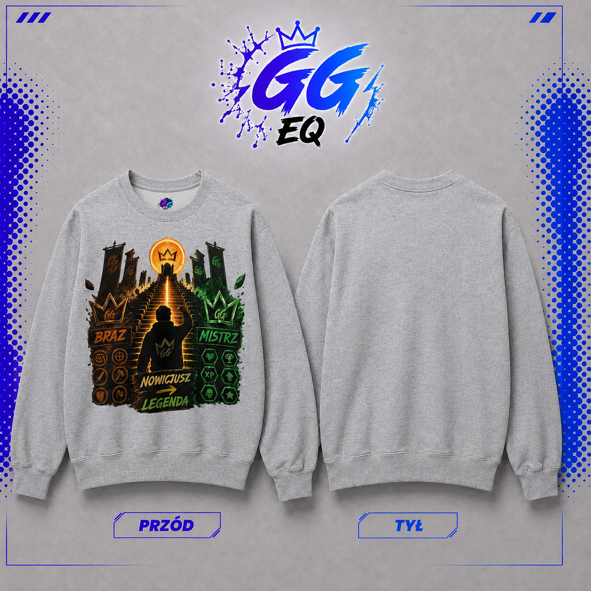 Bluza – Od Brązu do Mistrza (Przód)