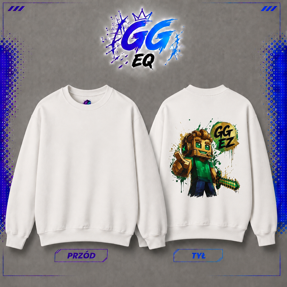 Bluza - "GG EZ" (Tył)