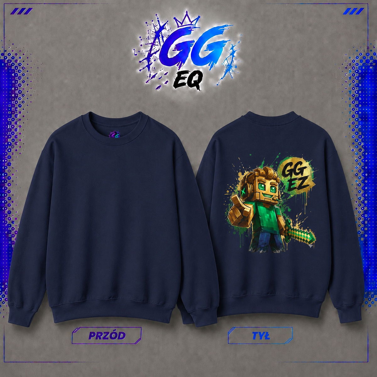 Bluza - "GG EZ" (Tył)