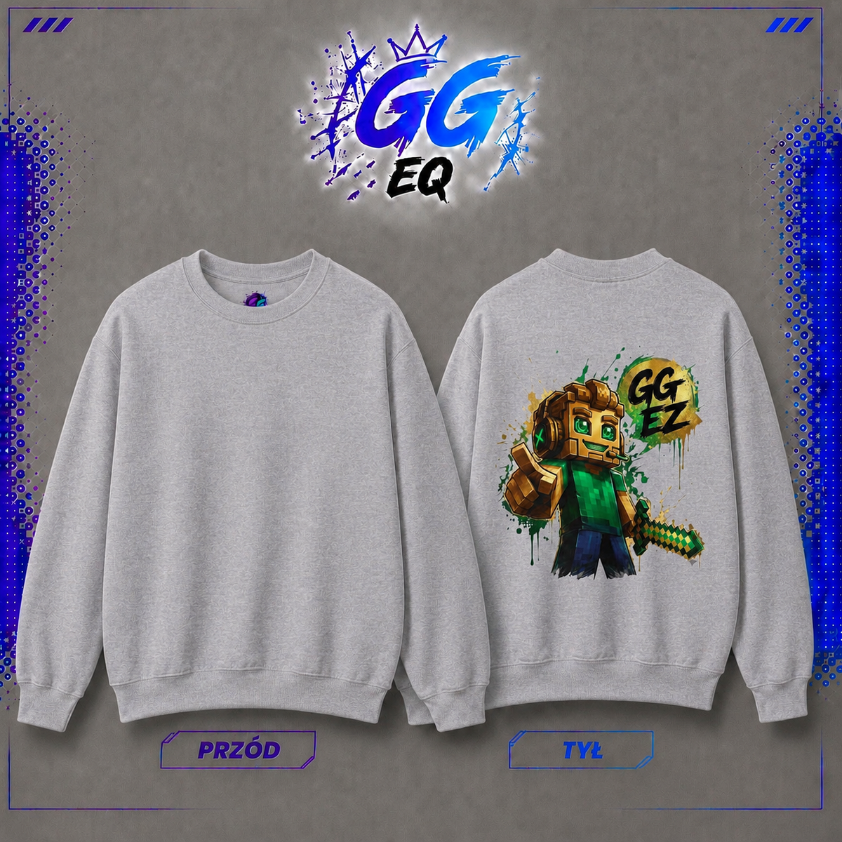 Bluza - "GG EZ" (Tył)